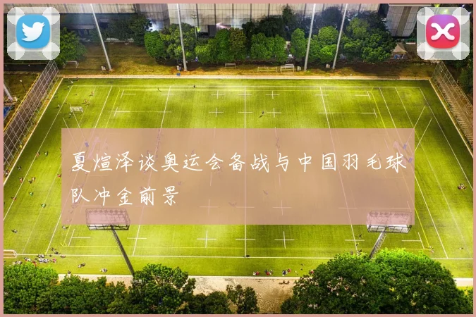 夏煊泽谈奥运会备战与中国羽毛球队冲金前景